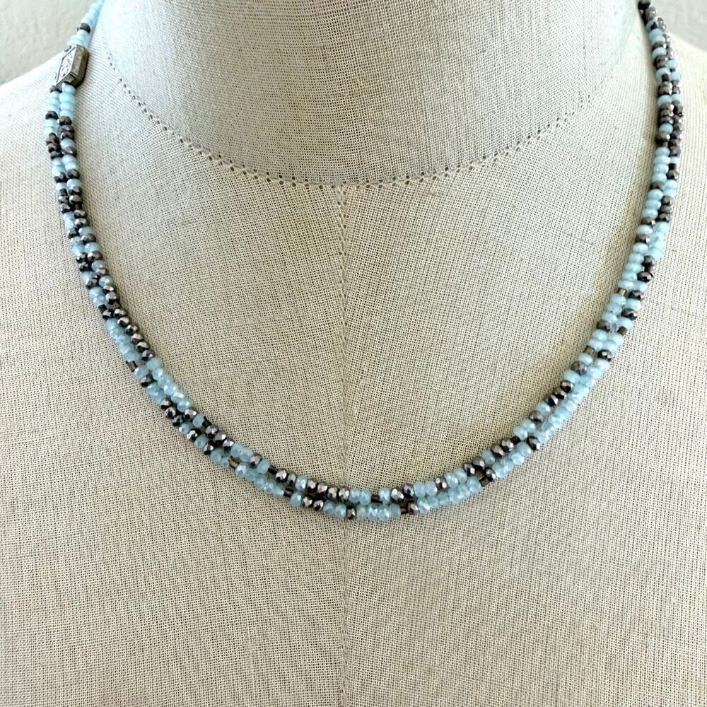 My Saint My Hero Long Beaded Necklace